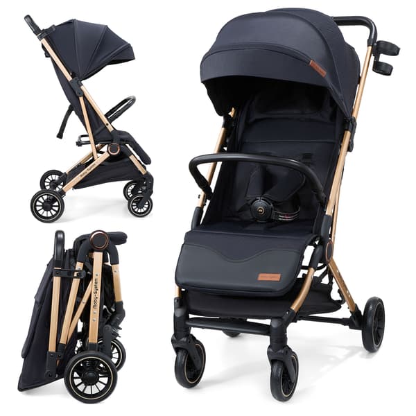 Moby-System LENA GOLD PRO klapvogn med trolleyfunktion