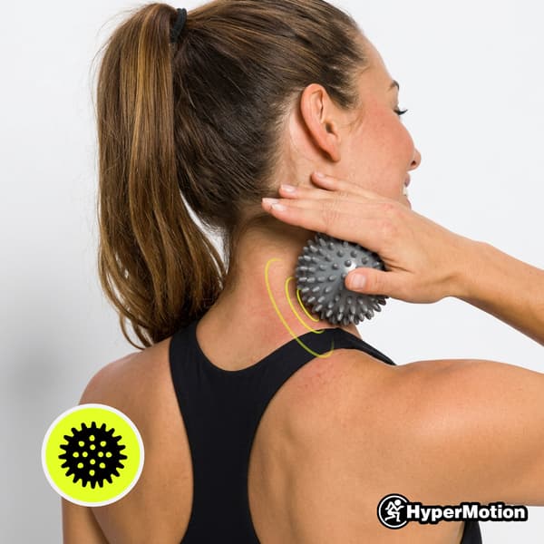 HyperMotion massageset med massagebollar och fotroller
