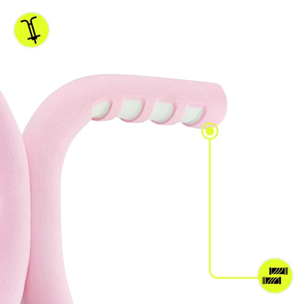 Pogo-stav för barn HyperMotion rosa