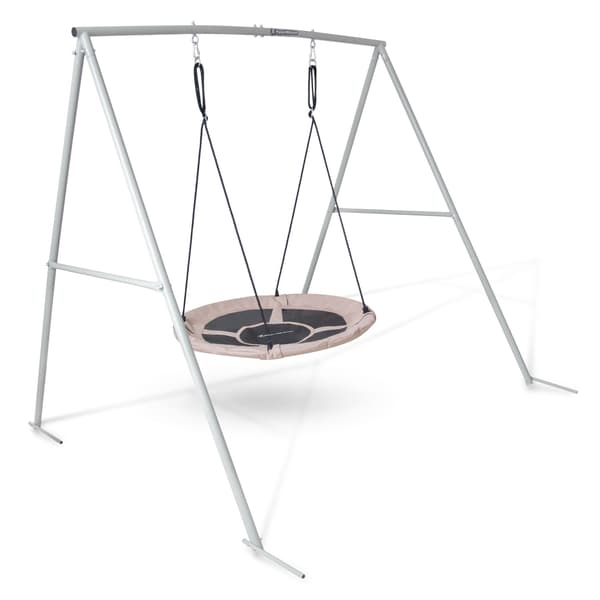 Fågelbogunga med Ställning 100 cm HyperMotion Beige Grå