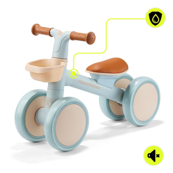 Firehjulet balancecykel til børn – TOBI MINI blå