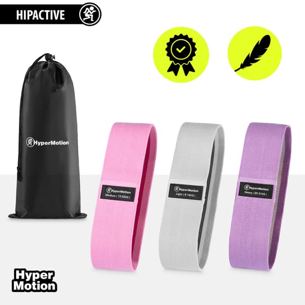 HyperMotion HIPACTIVE hip bands 3 stk. 14/22/31 kg