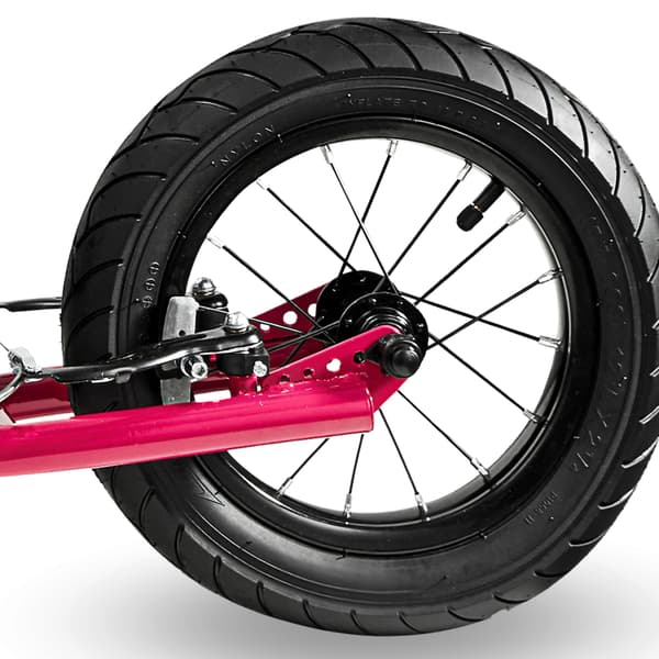 Barnsparkcykel 12 tum RUBY HyperMotion – magenta