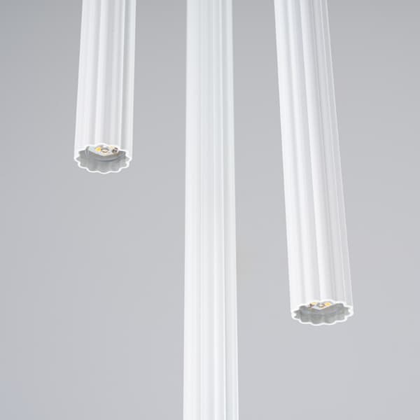 ARCHE Oceangrön Modern Stålrörslampa 3x8W LED G9 Vit
