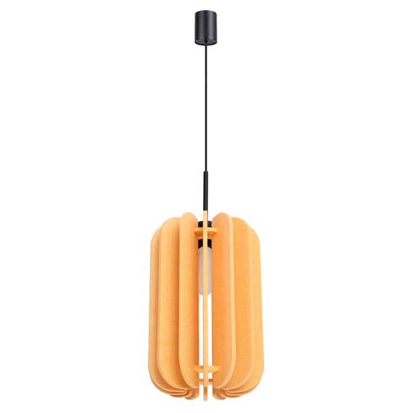 MULA Pendellampa 27cm Filtskärm Svart Ram Modern Design