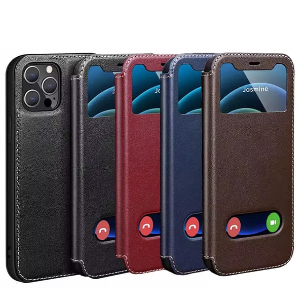 iPhone 13 Pro Läder + TPU-skal  Stil och skydd