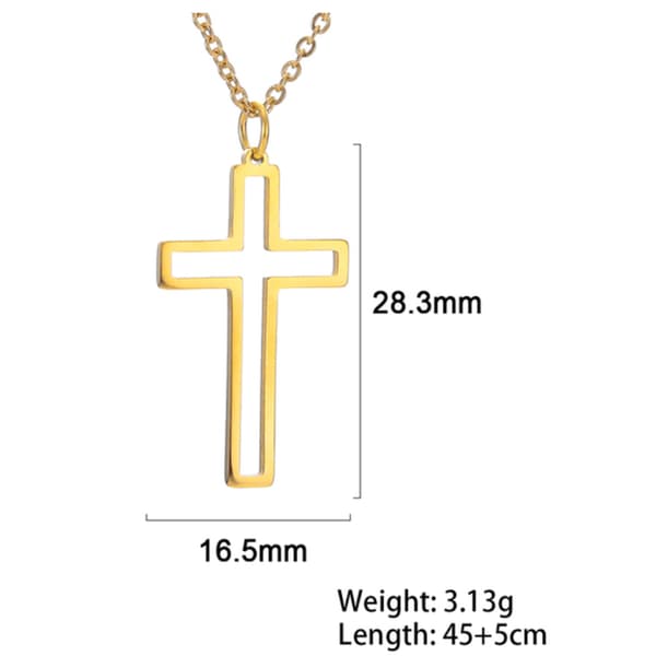 Stilsäkert Kors Halsband