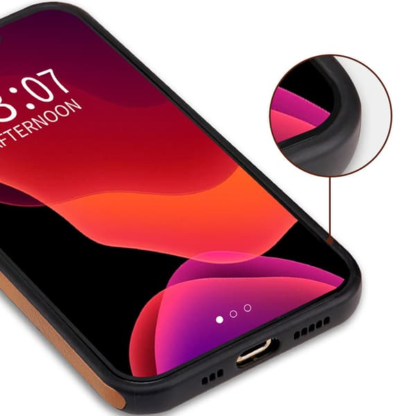 iPhone 11 Pro Max - Smidigt & Säkert Läderfodral