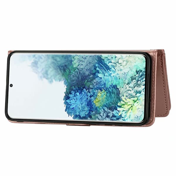 Samsung Galaxy A51 Plånboksfodral med Magnetfunktion, 9 Kortfack & Handledsrem