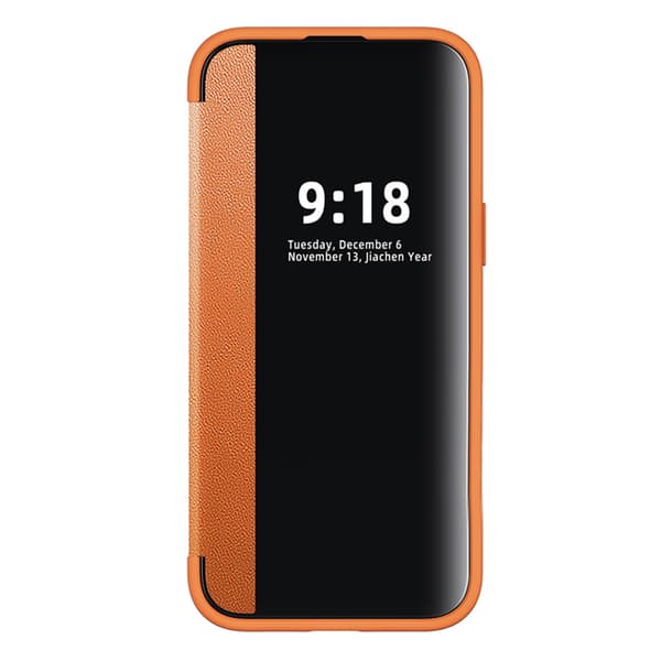 iPhone 13 Pro Max PU-läderfodral med smart funktion