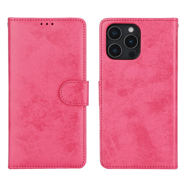 Plånboksfodral i Smart design med 3 kortfack för iPhone 16 Pro