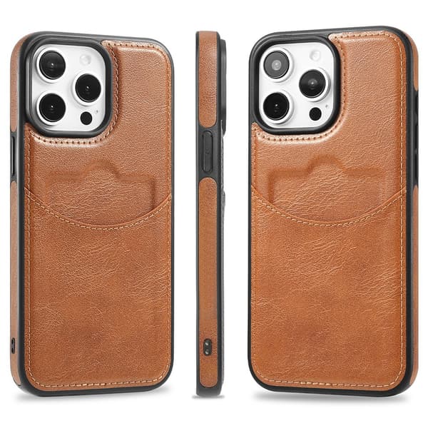 iPhone 11 Pro Max - Smidigt & Säkert Läderfodral