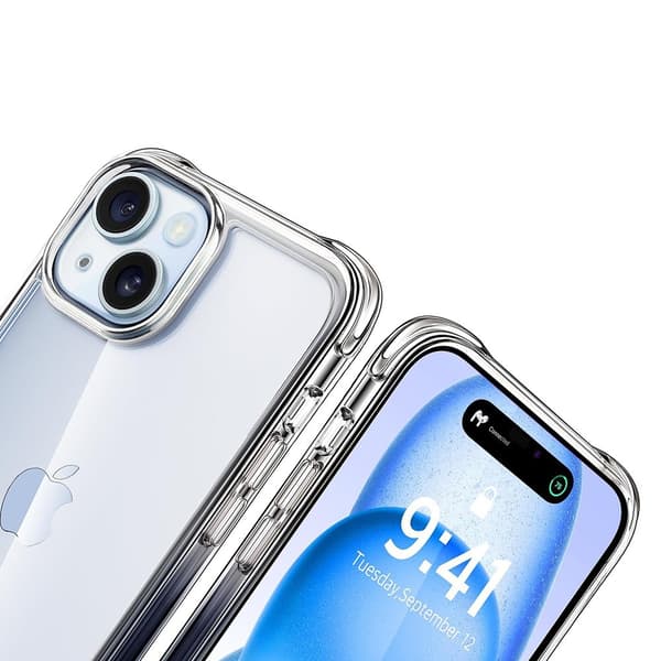 IPhone 15 plus - Smart Skyddsskal i silikon