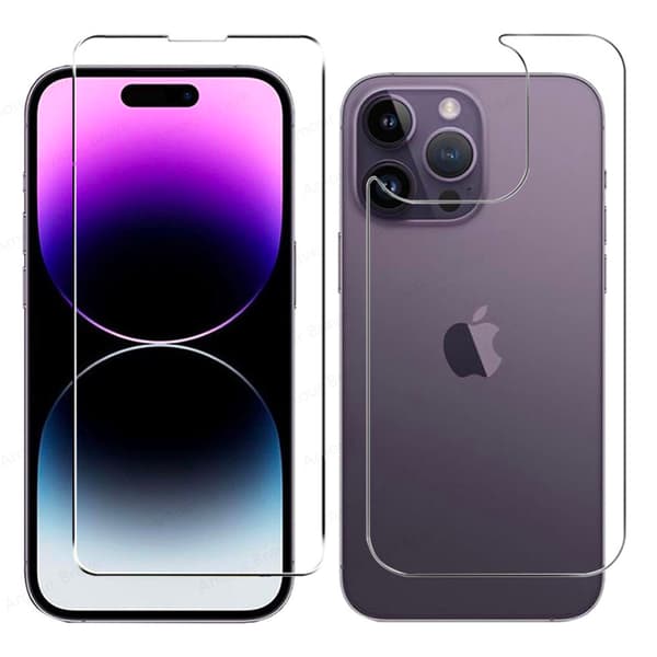 iPhone 16 Pro 2-pack Komplett skydd Fram- & Baksida 0,3mm
