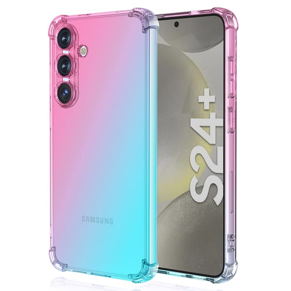 S24 Plus - Gradient luftkudd-TPU-fodral