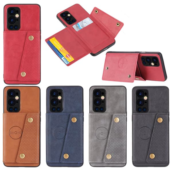 Stilsäkert Skal med Kortfack - OnePlus 9 Pro