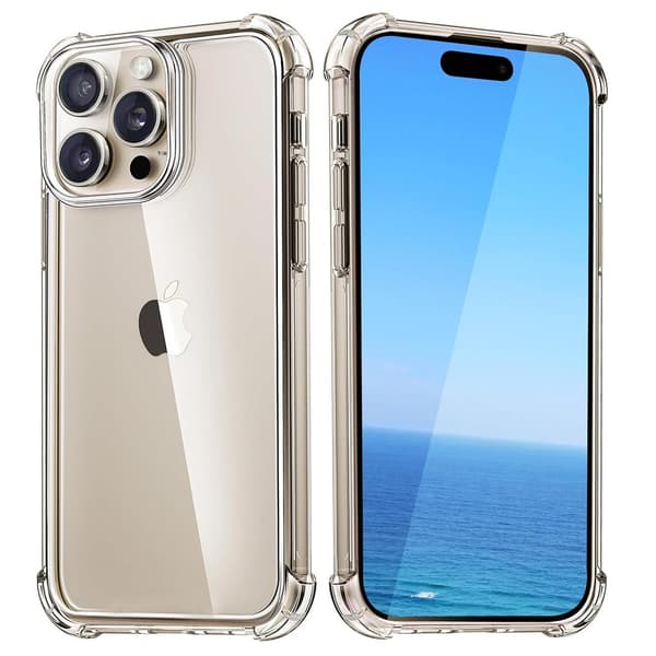 Stötdämpande Silikonskal för iPhone 16 Pro Max - Säkerhet med Stil