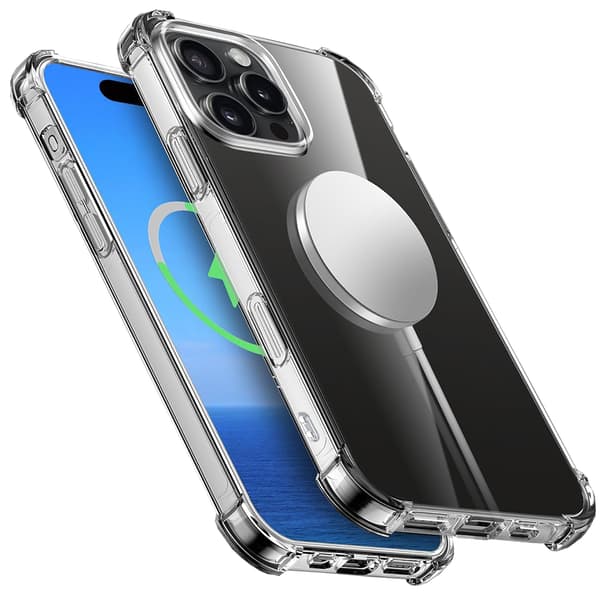 Stötdämpande Silikonskal för iPhone 16 Pro Max - Säkerhet med Stil