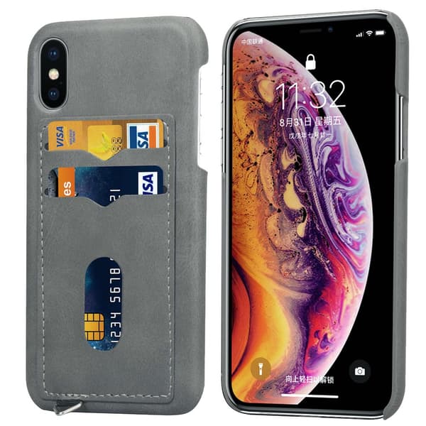 iPhone XS Max - Skal med Kortfack