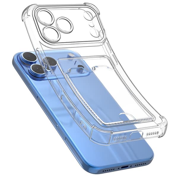 iPhone 17 Pro Max TPU Skal  Klar, Greppvänlig & Smart