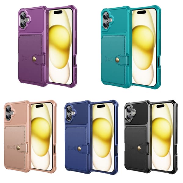 iPhone 17 Kompakt Plånboksskal