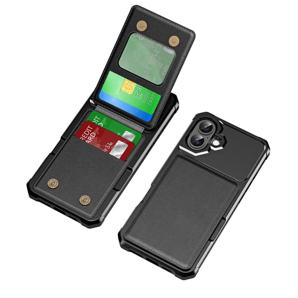 Kortfodral med skyddande egenskaper för iPhone 16