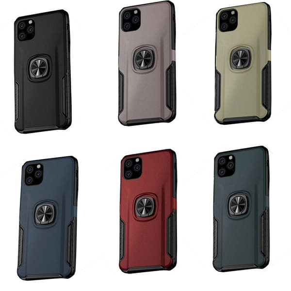 iPhone 11 - Exklusivt Hållbart Skal med Ringhållare