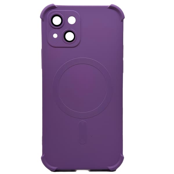 iPhone 13 - Silikonskal med Magnetiskt Stötskydd