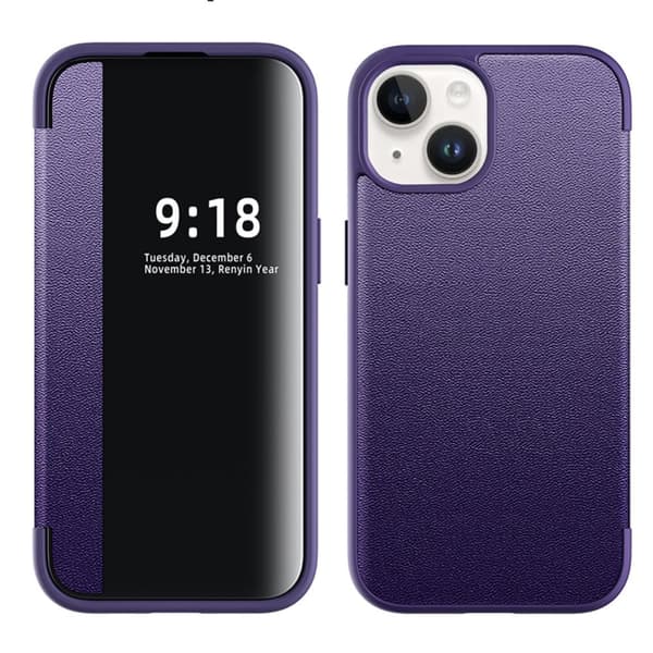 iPhone 13 mini PU-läderfodral med Smart Design