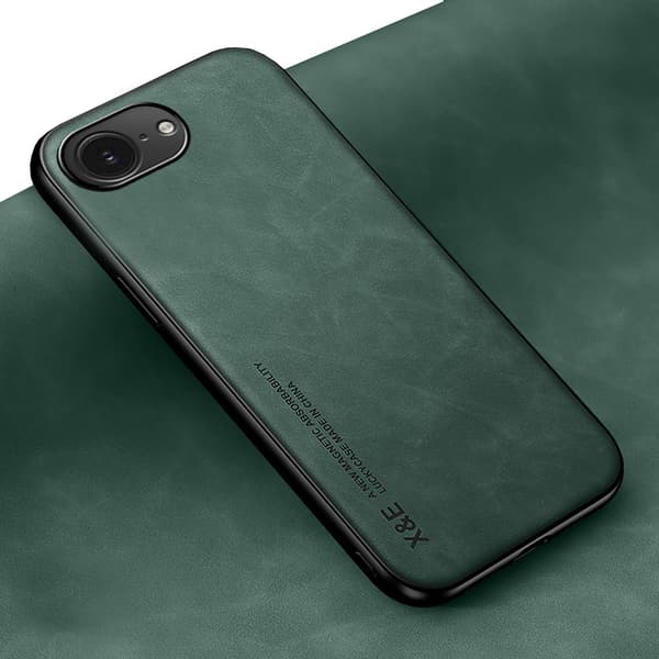 iPhone 16E Mockafodral Slitstarkt och Smooth