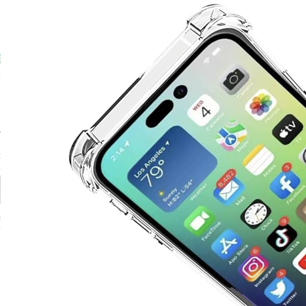 iPhone 17 TPU-skal  skydd & kortfack