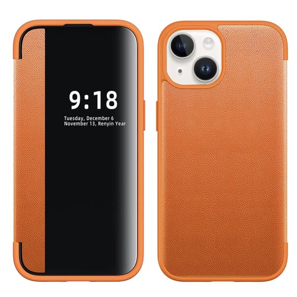 iPhone 13 mini PU-läderfodral med Smart Design