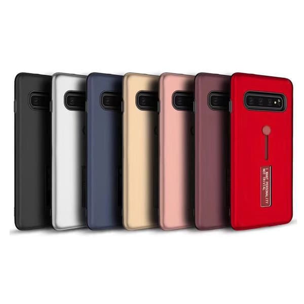 Smart Skal med Silikonring för Samsung Galaxy S10 Plus