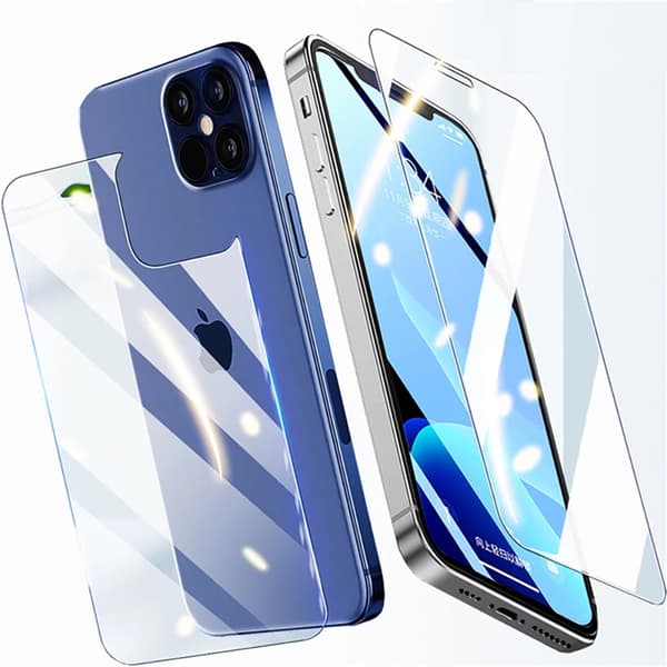 iPhone 16 Pro 2-pack Komplett skydd Fram- & Baksida 0,3mm