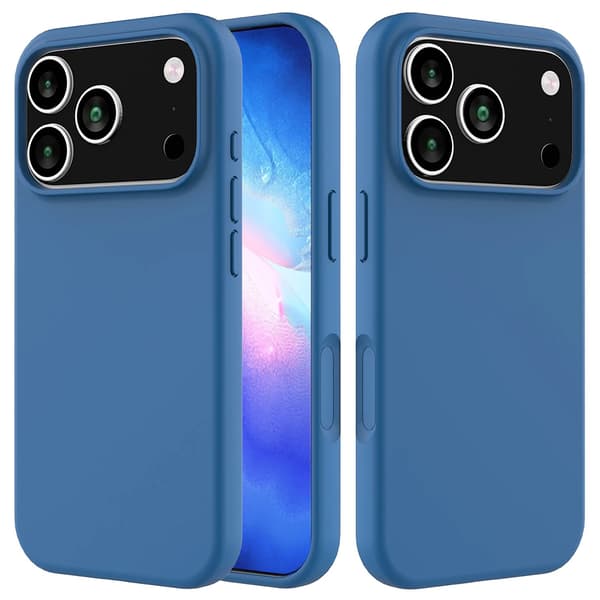 iPhone 17 Pro Max Skal  Silikon med Grepp & Klass