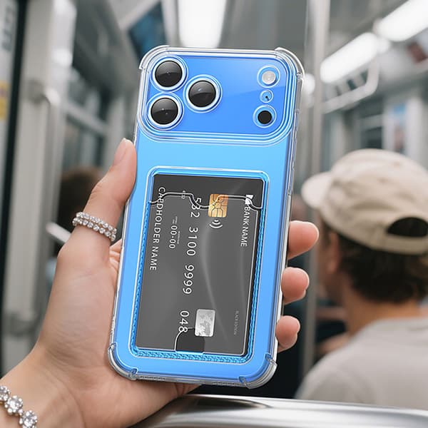 iPhone 17 Pro Max TPU Skal  Klar, Greppvänlig & Smart