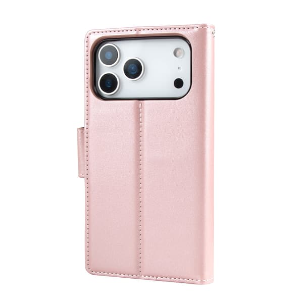 iPhone 17 Pro Miro Läderfodral med Ställfunktion