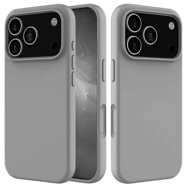iPhone 17 Pro Max Skal  Silikon med Grepp & Klass