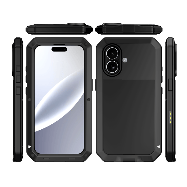 iPhone 17 Aluminiumskal  EXXO-design, Stötsäkert & Robust