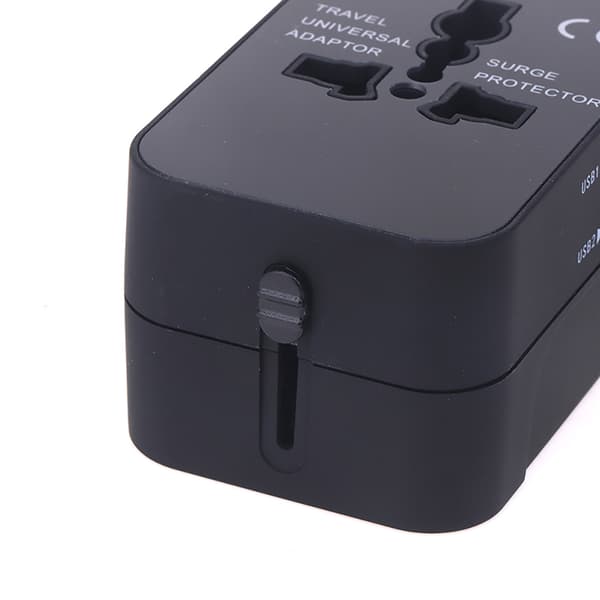 Universal 2st USB Reseadapter Väggadapter