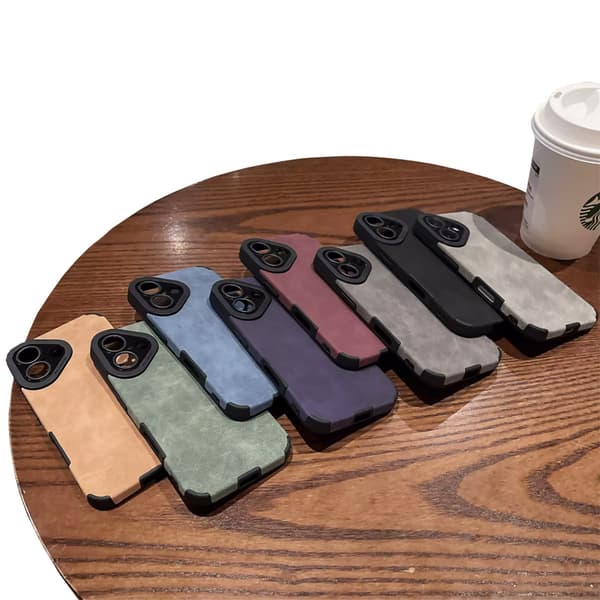 Leman Premium Skal kompatibelt med  iPhone 16