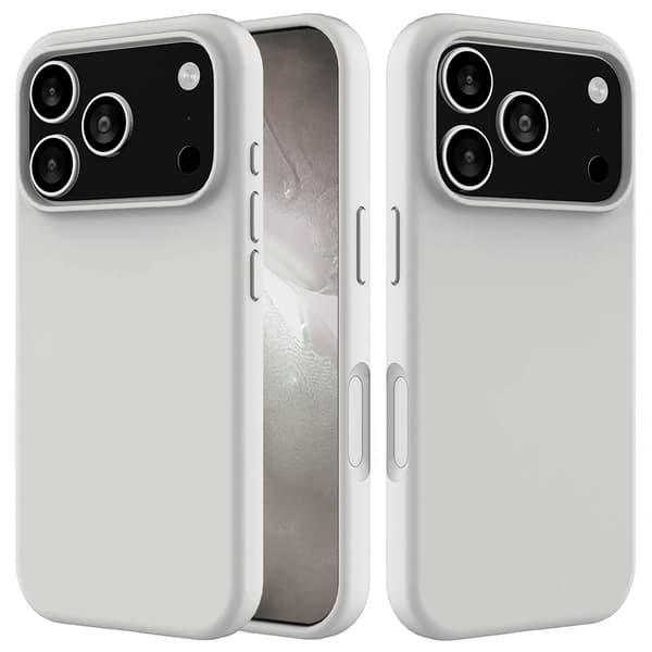 iPhone 17 Pro Max Skal  Silikon med Grepp & Klass