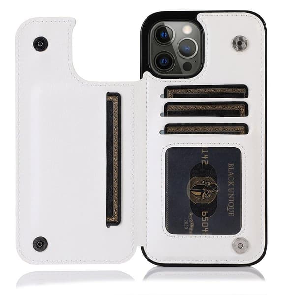 Skyddande Skal med Kortfack - iPhone 13 Pro Max