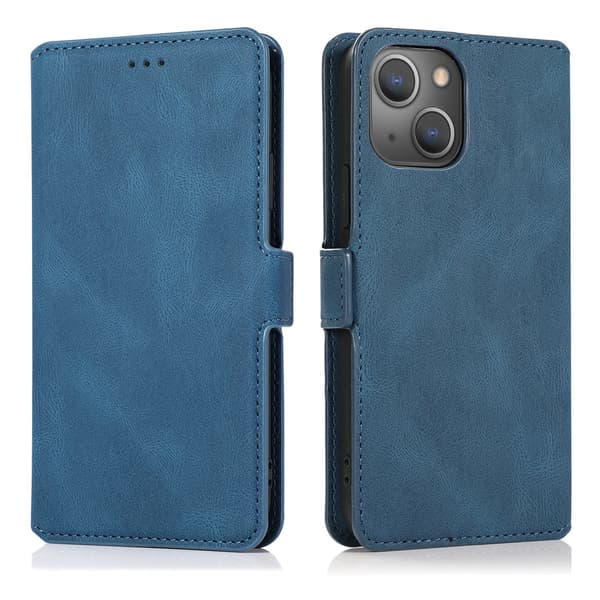 iPhone 15 Plus - Elegant Flip Wallet Skinnfodral