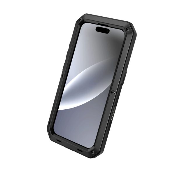 iPhone 17 Aluminiumskal  EXXO-design, Stötsäkert & Robust