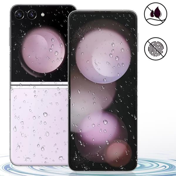 Hydrogel Skärmskydd Set (2-pack) för Galaxy Z flip 7