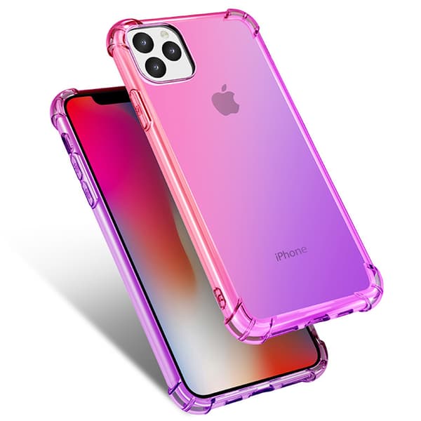 iPhone 11 Pro Max - Genomtänkt Skyddsskal i Silikon
