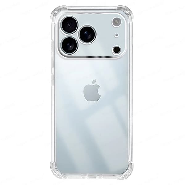 Silikonskal med Airbaghörn & Kepsfunktion till iPhone 17 Pro Max