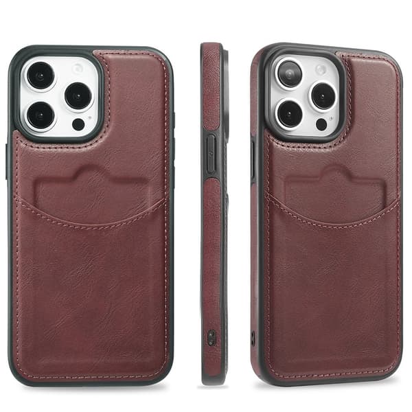 iPhone 11 Pro Max - Smidigt & Säkert Läderfodral