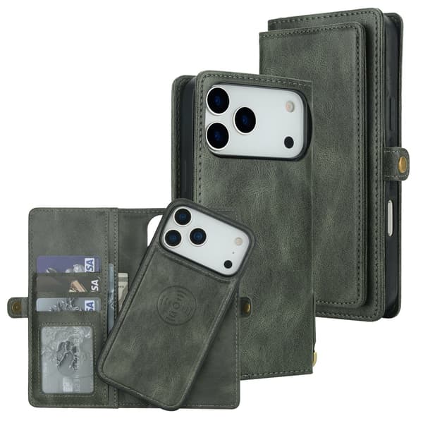 iPhone 17 Pro Max plånboksfodral